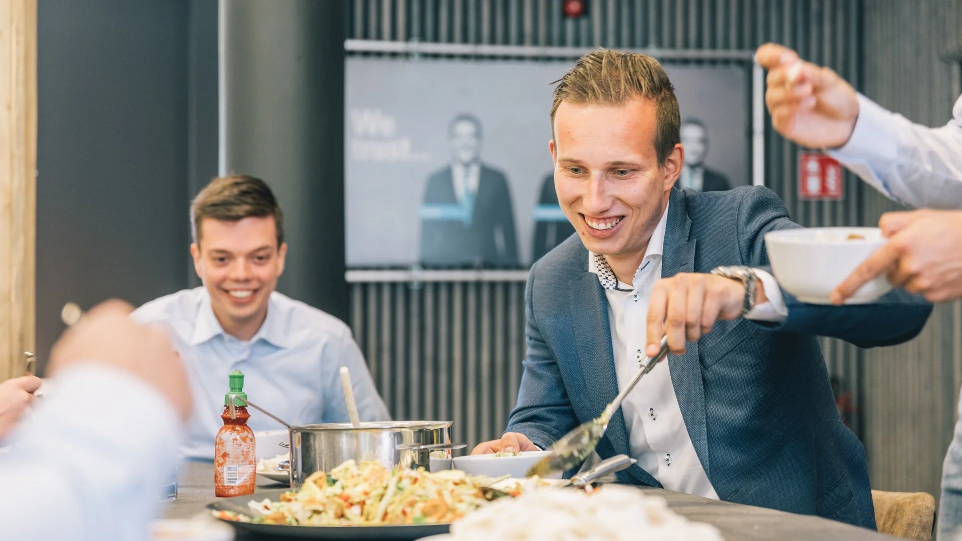 Gezonde zakelijke lunch bij Kracht Recruitment